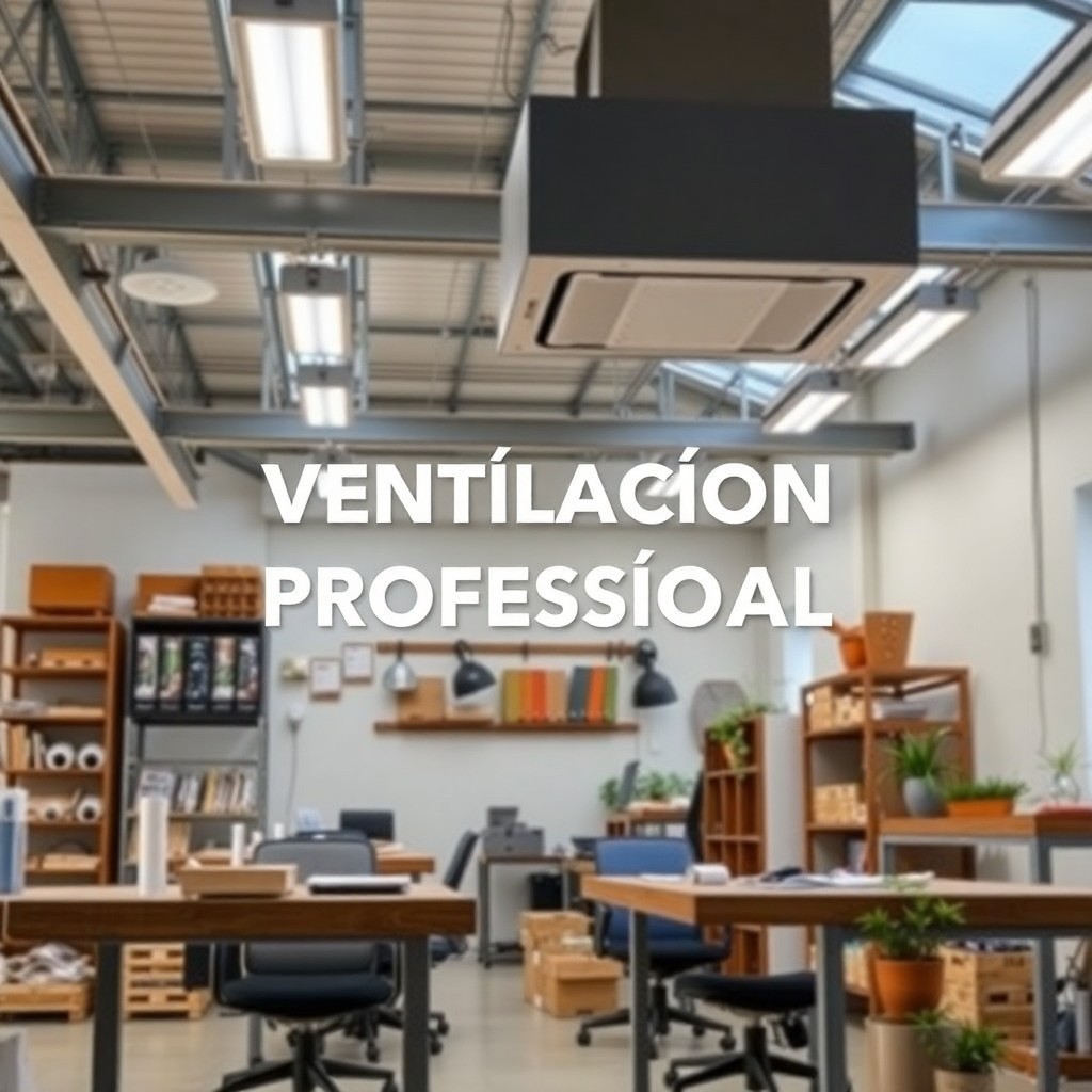 Ventilación industrial profesional